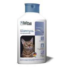 Rolfclub Шапунь-кондиционер для короткошерстных кошек
